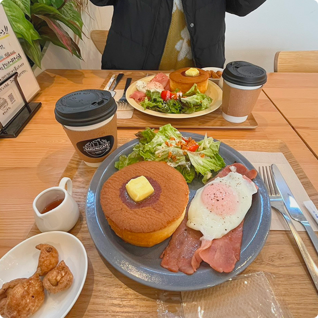 食べることの画像